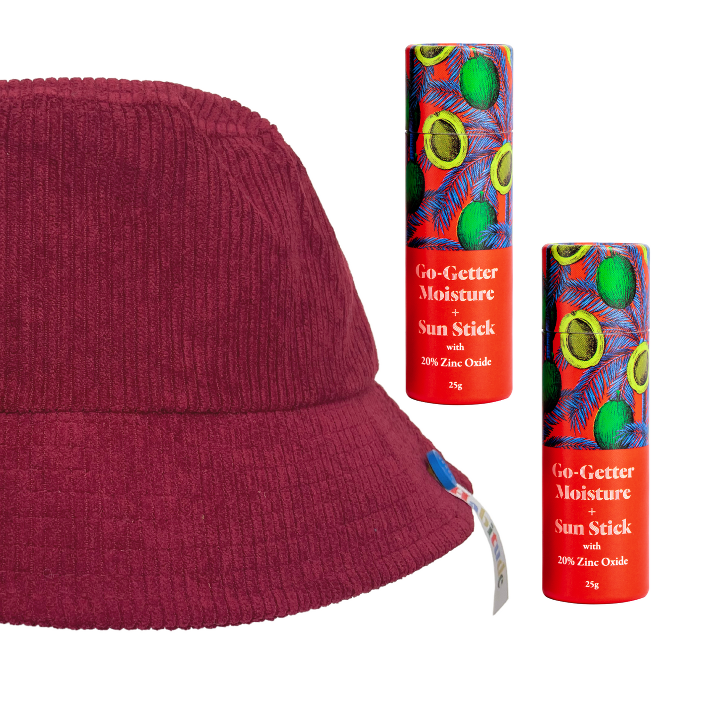 SPF X SPF Bucket Hat + Sun Stick Bundle