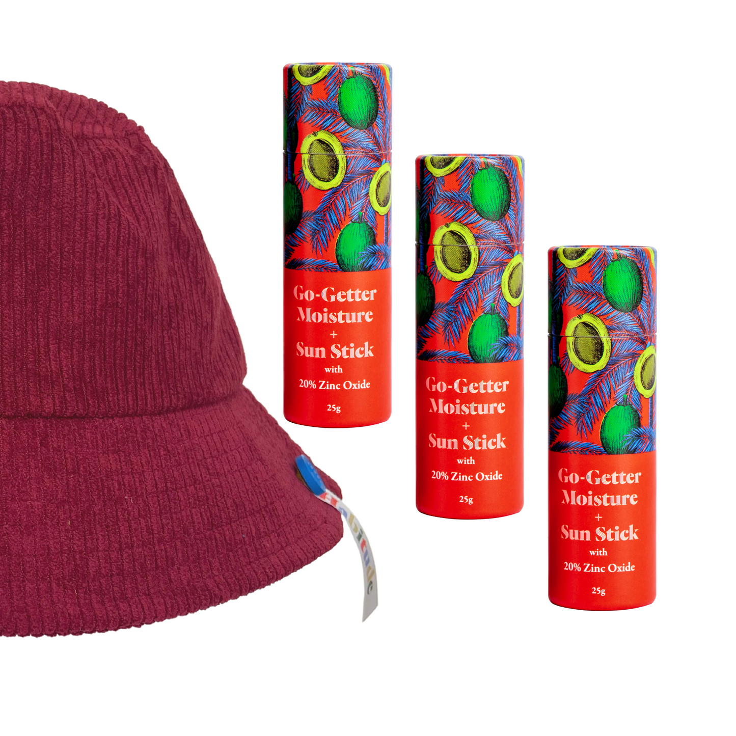 SPF X SPF Bucket Hat + Sun Stick Bundle