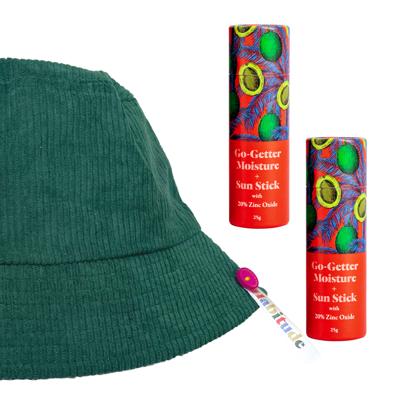 SPF X SPF Bucket Hat + Sun Stick Bundle