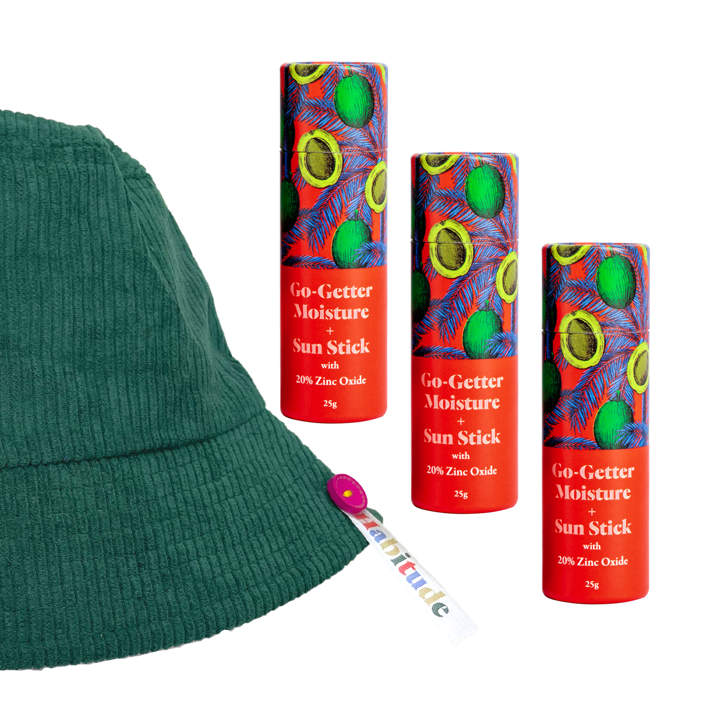 SPF X SPF Bucket Hat + Sun Stick Bundle