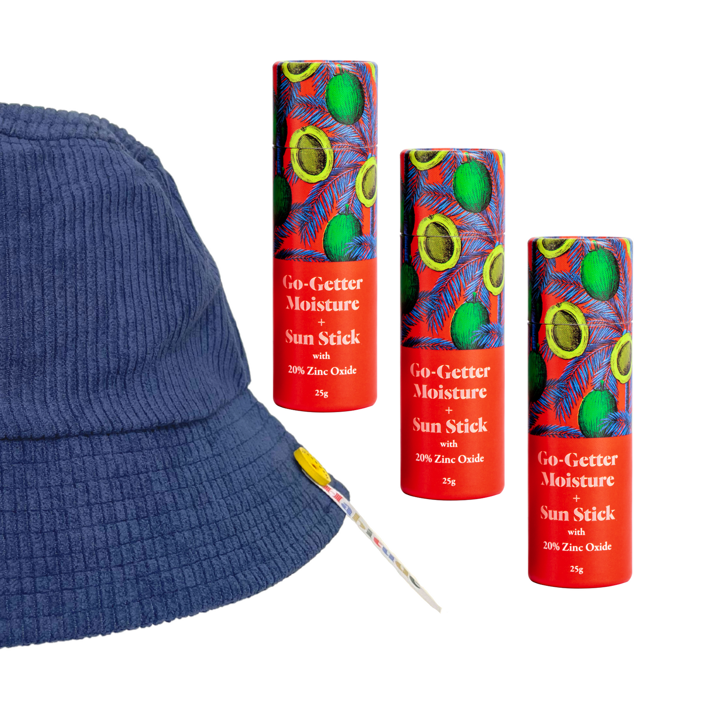 SPF X SPF Bucket Hat + Sun Stick Bundle