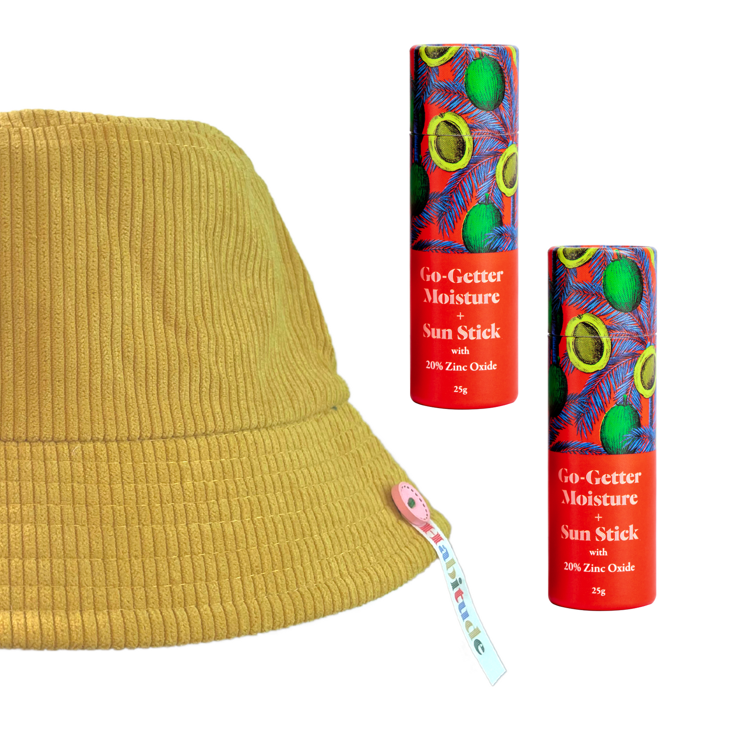 SPF X SPF Bucket Hat + Sun Stick Bundle