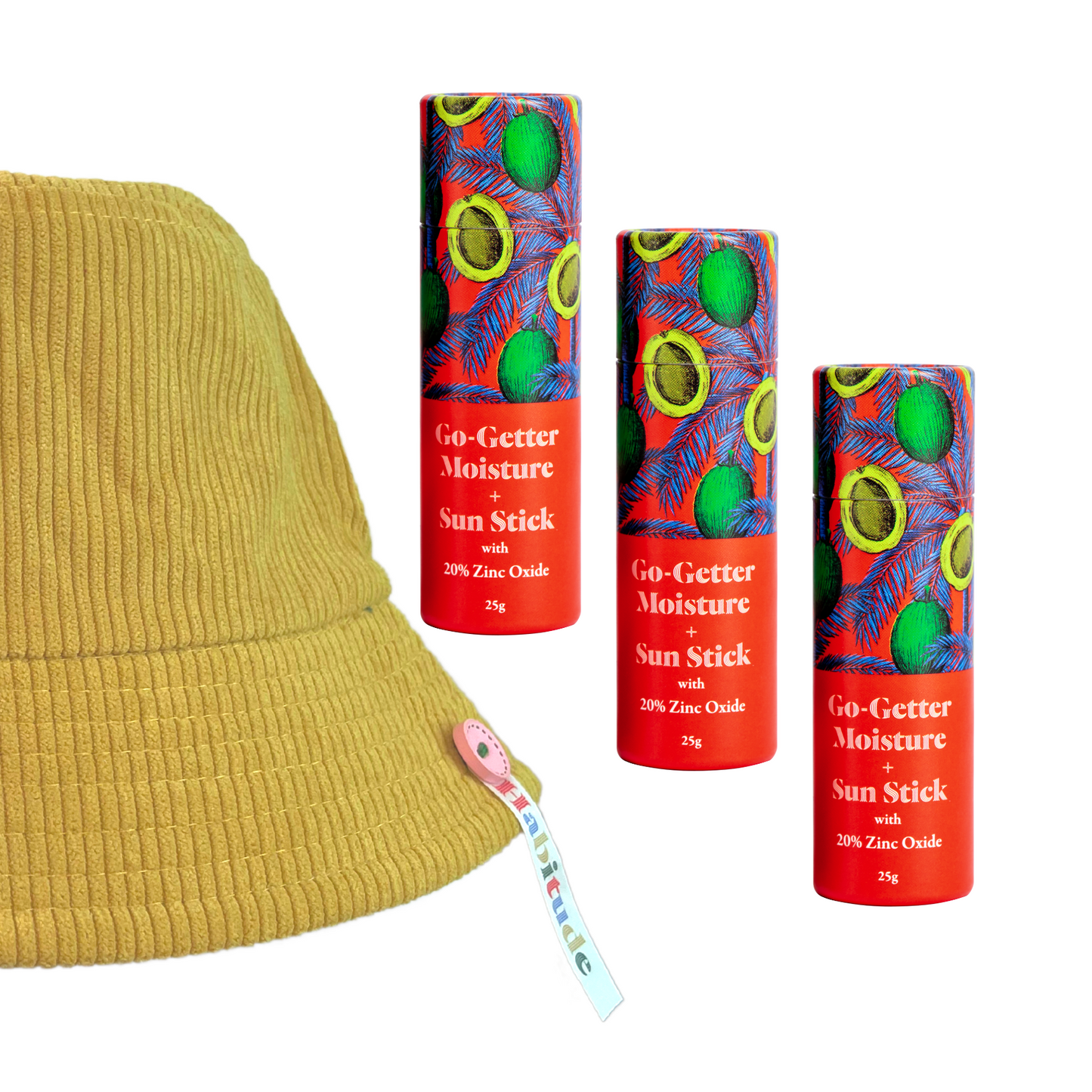 SPF X SPF Bucket Hat + Sun Stick Bundle