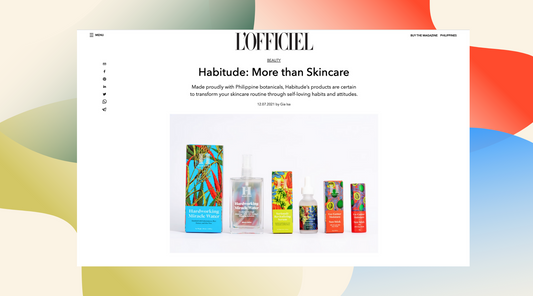 Habitude: More than Skincare by L'Officiel Philippines