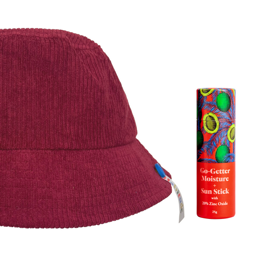 SPF X SPF Bucket Hat + Sun Stick Bundle